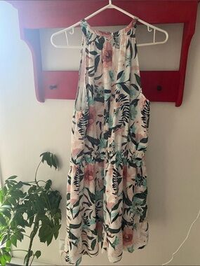 Reitmans Floral Halter Summer Dress Ladies Clothes